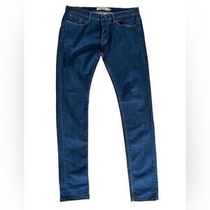 TOPMAN Stretch Skinny jeans, button fly, size 36/36